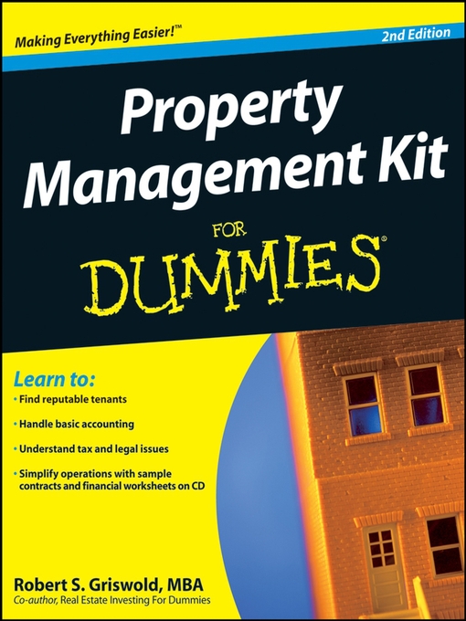Title details for Property Management Kit For Dummies by Robert S. Griswold - Available